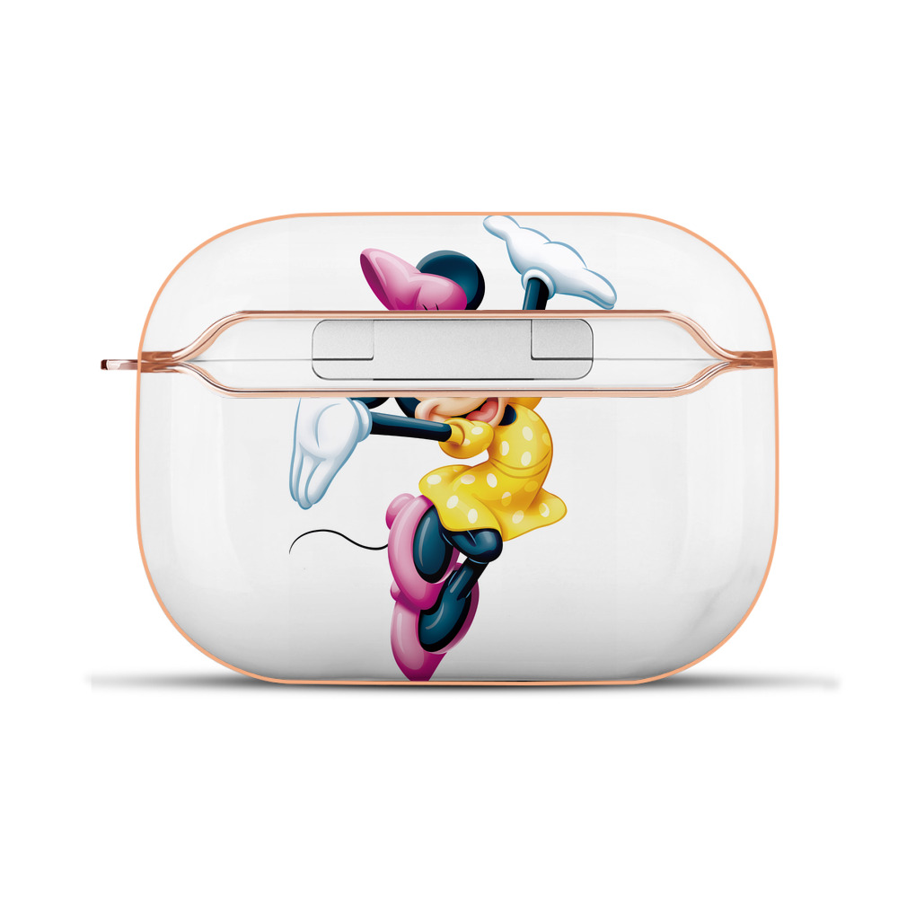 （画像用） ミッキーマウス Mickey Mouse 【AirPods Pro用】ハードシェル保護ケース｜耐衝撃・防指紋・カラビナ付き商品仕様