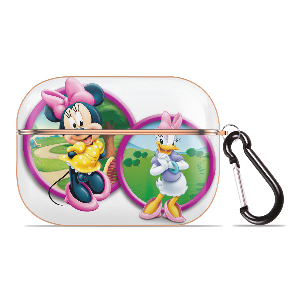 （画像用） ミッキーマウス Mickey Mouse 【AirPods Pro用】ハードシェル保護ケース｜耐衝撃・防指紋・カラビナ付き商品仕様