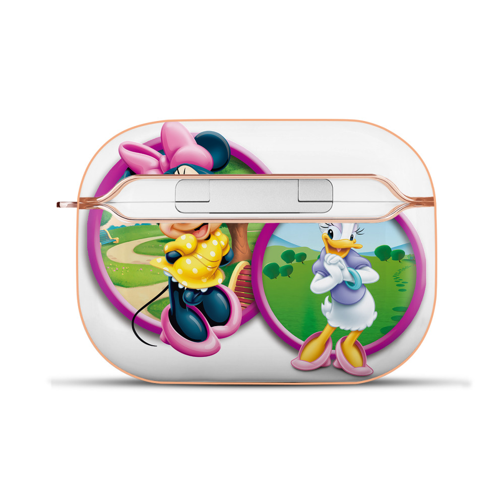 （画像用） ミッキーマウス Mickey Mouse 【AirPods Pro用】ハードシェル保護ケース｜耐衝撃・防指紋・カラビナ付き商品仕様