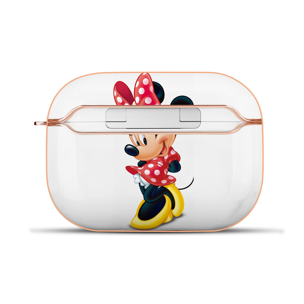 （画像用） ミッキーマウス Mickey Mouse 【AirPods Pro用】ハードシェル保護ケース｜耐衝撃・防指紋・カラビナ付き商品仕様