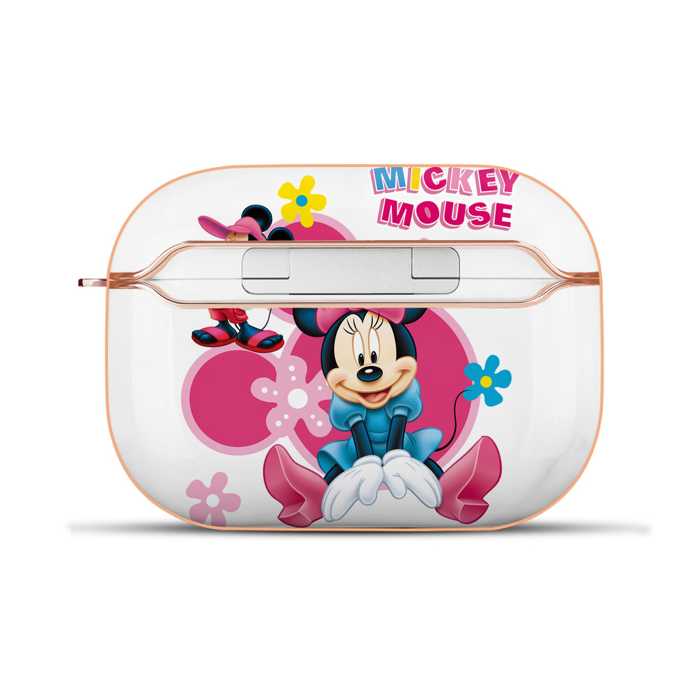 （画像用） ミッキーマウス Mickey Mouse 【AirPods Pro用】ハードシェル保護ケース｜耐衝撃・防指紋・カラビナ付き商品仕様
