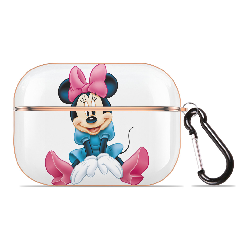 （画像用） ミッキーマウス Mickey Mouse 【AirPods Pro用】ハードシェル保護ケース｜耐衝撃・防指紋・カラビナ付き商品仕様
