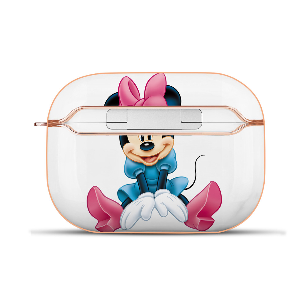 （画像用） ミッキーマウス Mickey Mouse 【AirPods Pro用】ハードシェル保護ケース｜耐衝撃・防指紋・カラビナ付き商品仕様