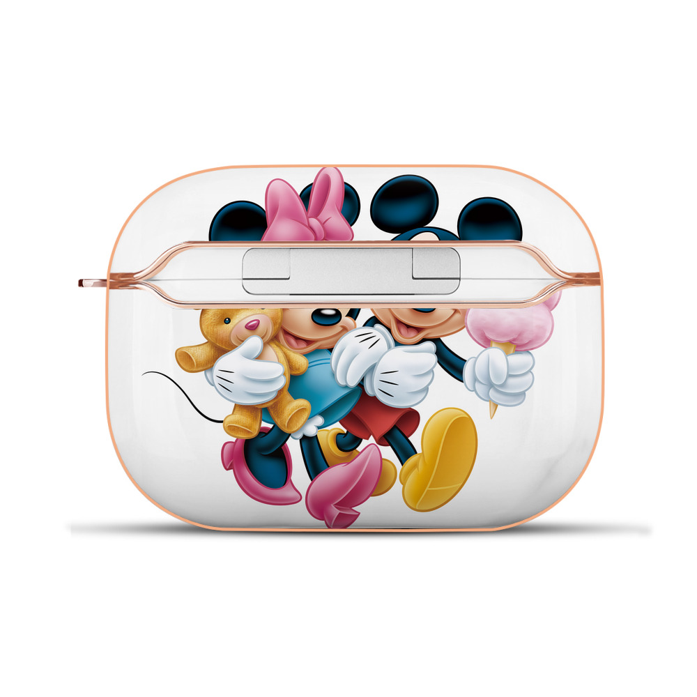 （画像用） ミッキーマウス Mickey Mouse 【AirPods Pro用】ハードシェル保護ケース｜耐衝撃・防指紋・カラビナ付き商品仕様