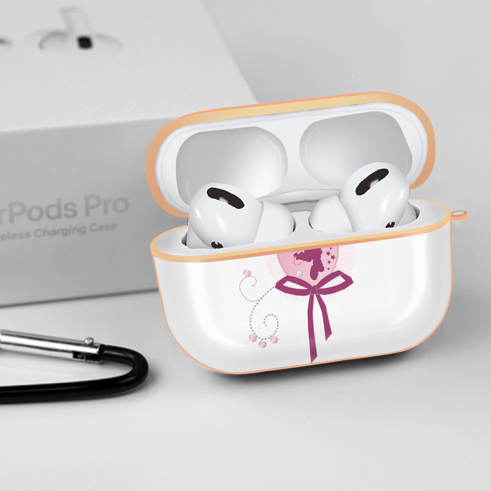 ミッキーマウス Mickey Mouse 【AirPods Pro用】ハードシェル保護ケース｜耐衝撃・防指紋・カラビナ付き商品仕様