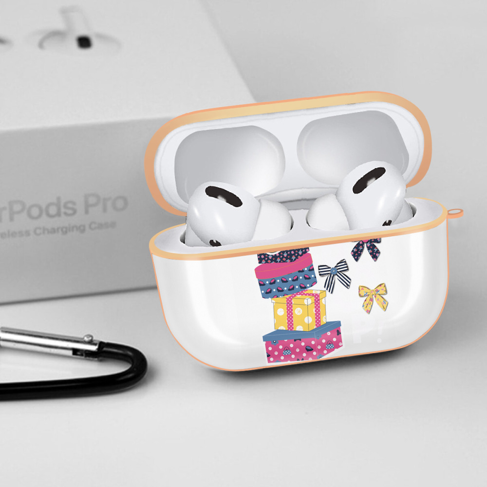 ミッキーマウス Mickey Mouse 【AirPods Pro用】ハードシェル保護ケース｜耐衝撃・防指紋・カラビナ付き商品仕様