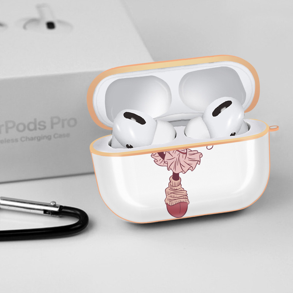 ミッキーマウス Mickey Mouse 【AirPods Pro用】ハードシェル保護ケース｜耐衝撃・防指紋・カラビナ付き商品仕様