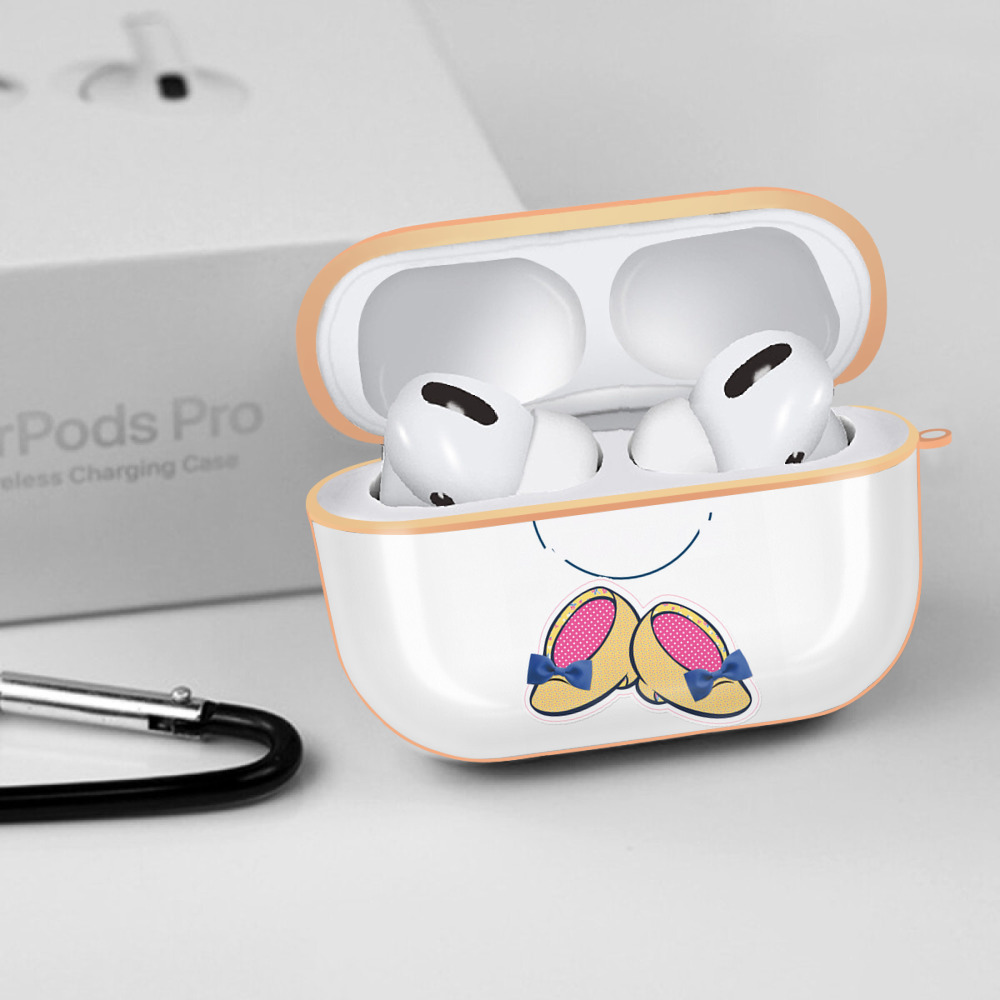 ミッキーマウス Mickey Mouse 【AirPods Pro用】ハードシェル保護ケース｜耐衝撃・防指紋・カラビナ付き商品仕様