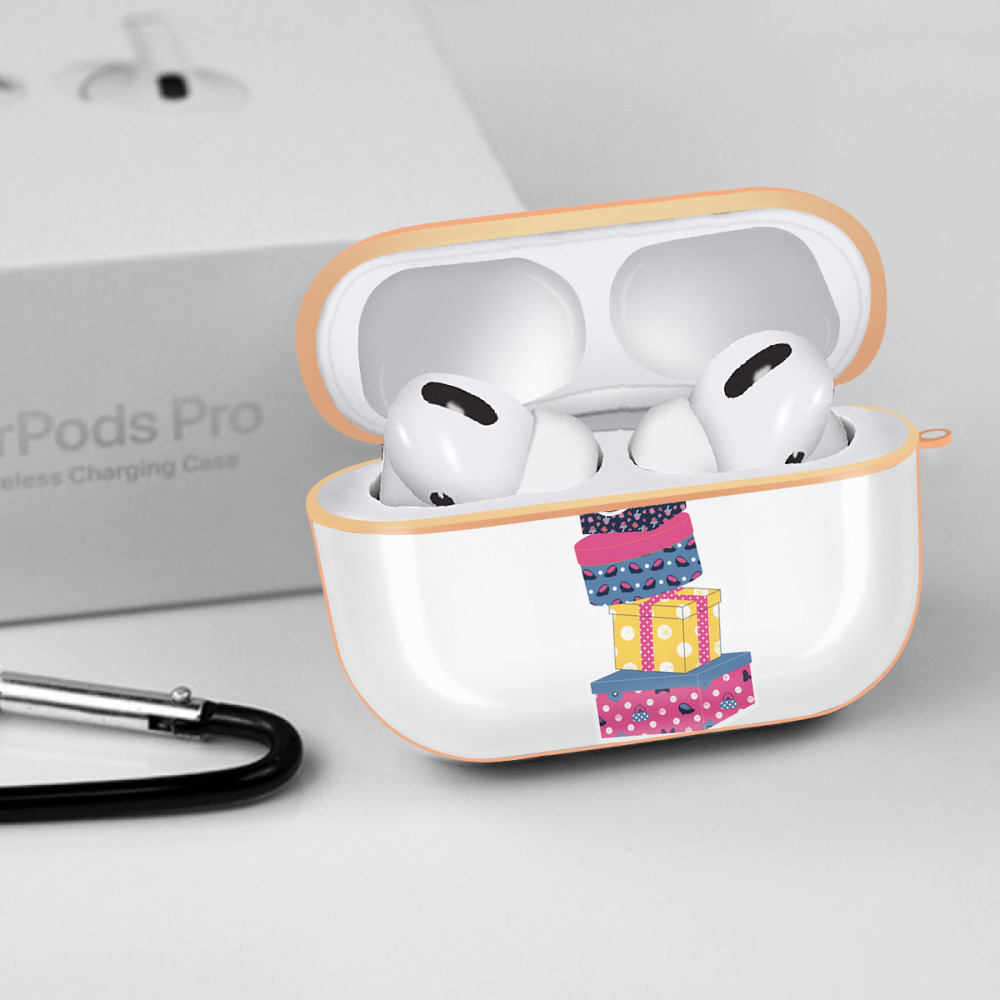 ミッキーマウス Mickey Mouse 【AirPods Pro用】ハードシェル保護ケース｜耐衝撃・防指紋・カラビナ付き商品仕様