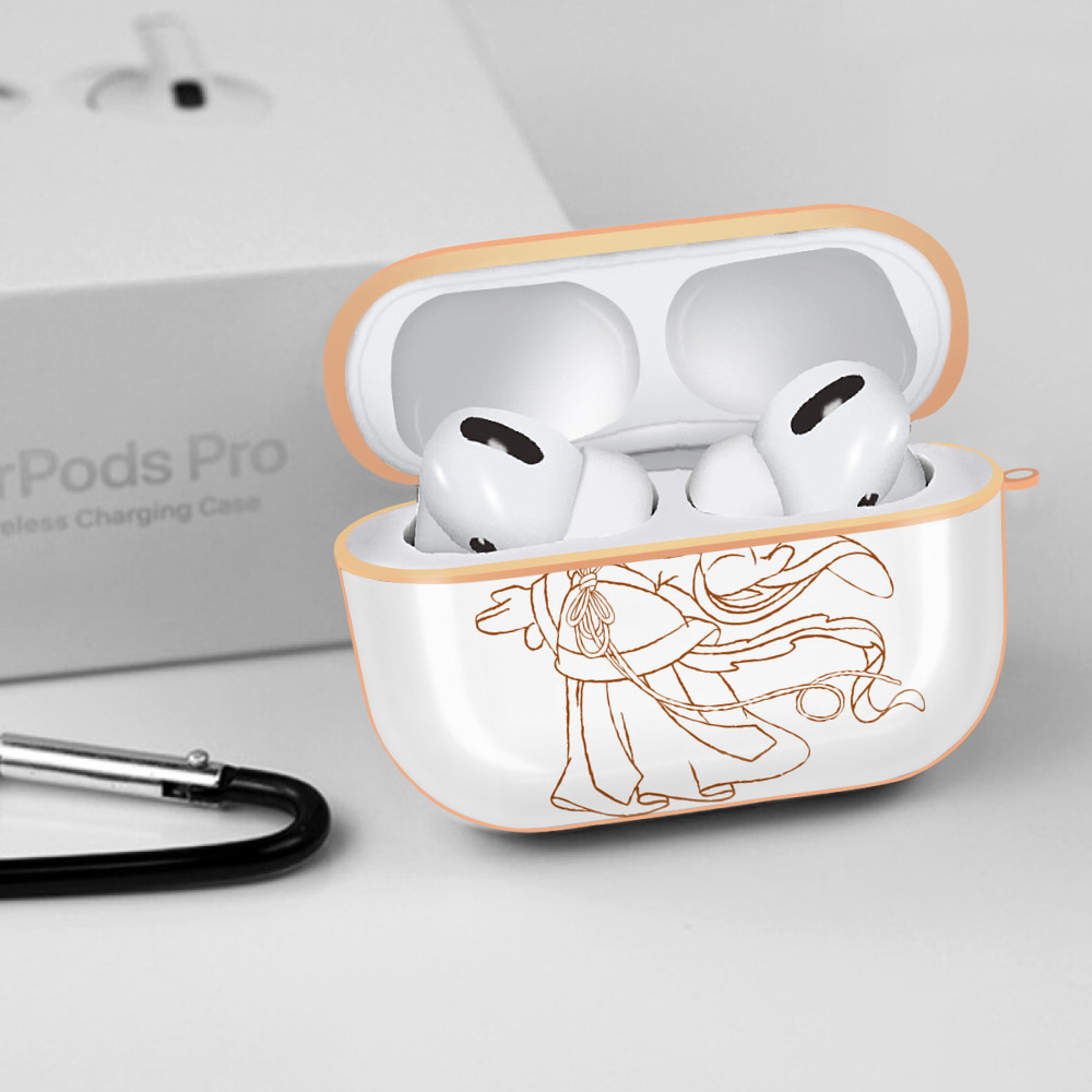 ミッキーマウス Mickey Mouse 【AirPods Pro用】ハードシェル保護ケース｜耐衝撃・防指紋・カラビナ付き商品仕様