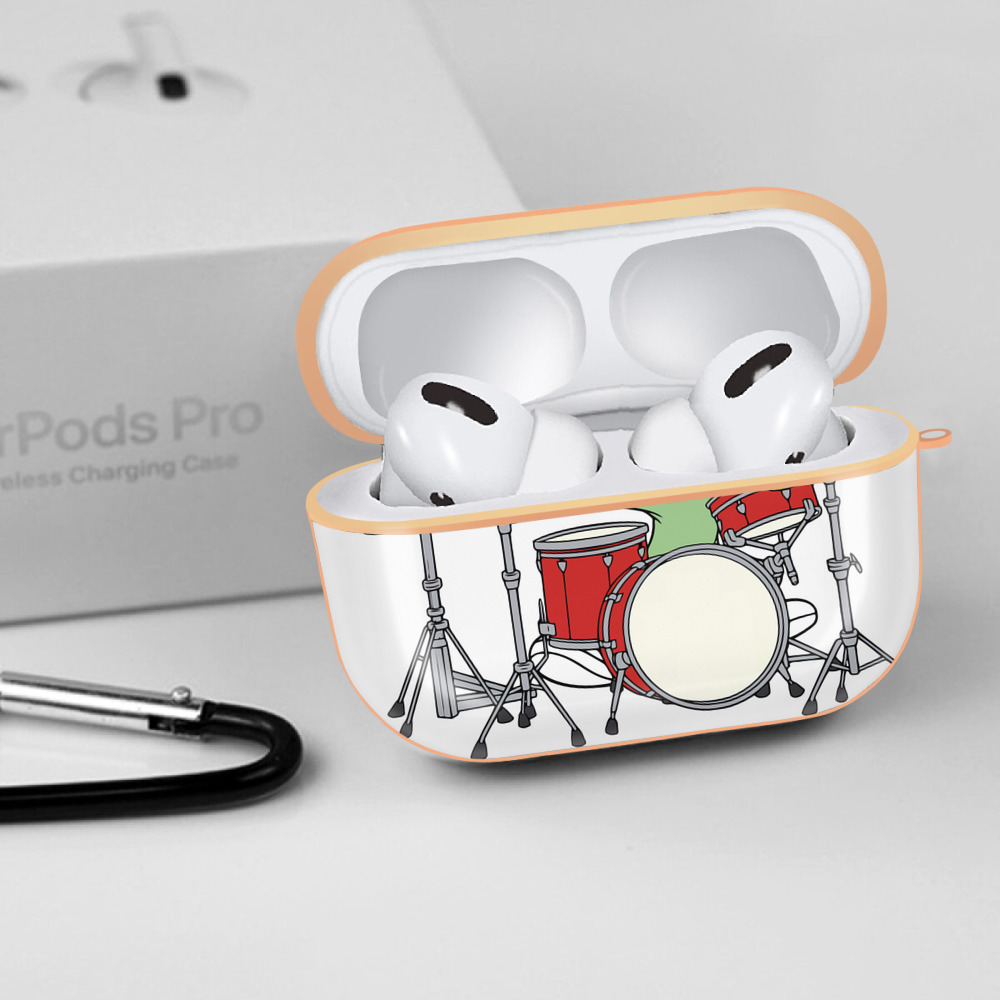 ミッキーマウス Mickey Mouse 【AirPods Pro用】ハードシェル保護ケース｜耐衝撃・防指紋・カラビナ付き商品仕様