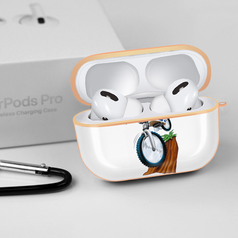 ミッキーマウス Mickey Mouse 【AirPods Pro用】ハードシェル保護ケース｜耐衝撃・防指紋・カラビナ付き商品仕様